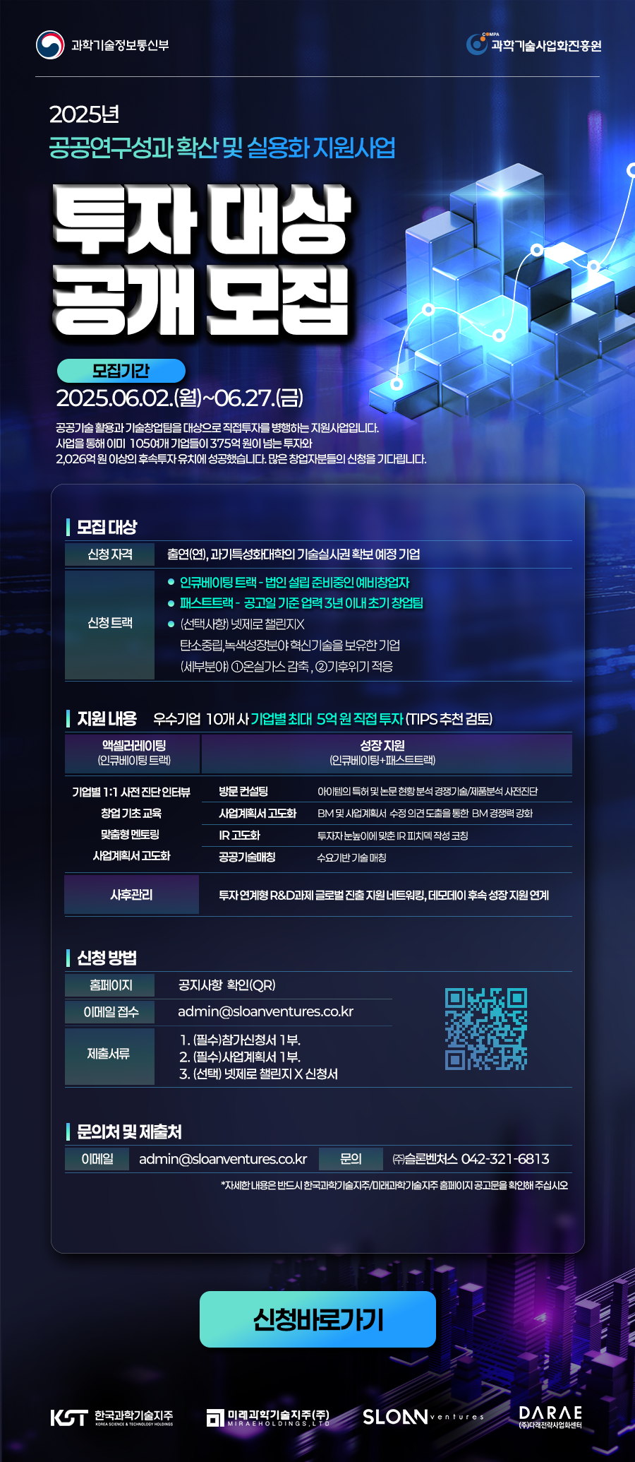 2025년 공공연구성과 확산 및 실용화 지원사업 이미지